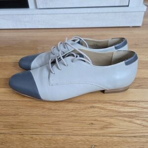 LOGO Women's Leather Lace Up Laurel Oxford Dress Shoe | Sz 8